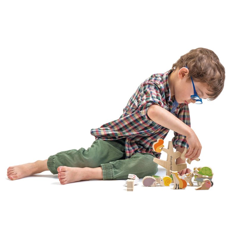 Tender Leaf Toys Stacking Garden Animal Friends - image 4