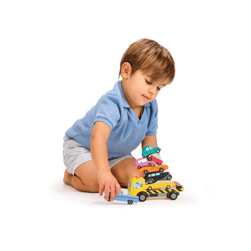 Tender Leaf Toys Stacking Cars