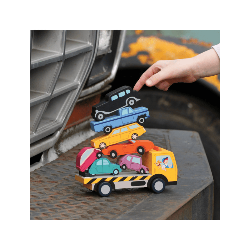 Tender Leaf Toys Stacking Cars