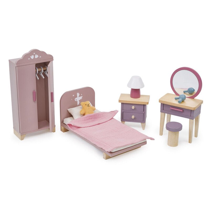 Tender Leaf Toys Mulberry Mansion Dollhouse with Furniture