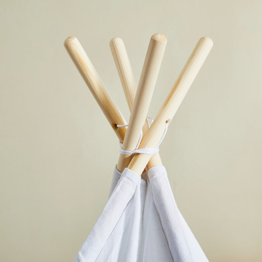 All 4 Kids Cloud White Little Explorer's Dream Teepee