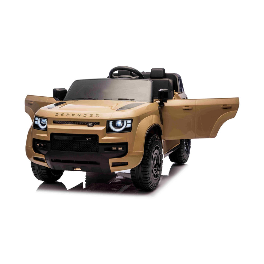Steering wheel and control dashboard on All 4 Kids TR2503 Range Rover Defender kids ride-on car