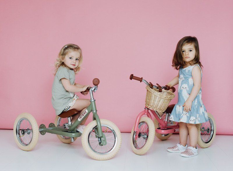 Vintage Green Trybike lifestyle image