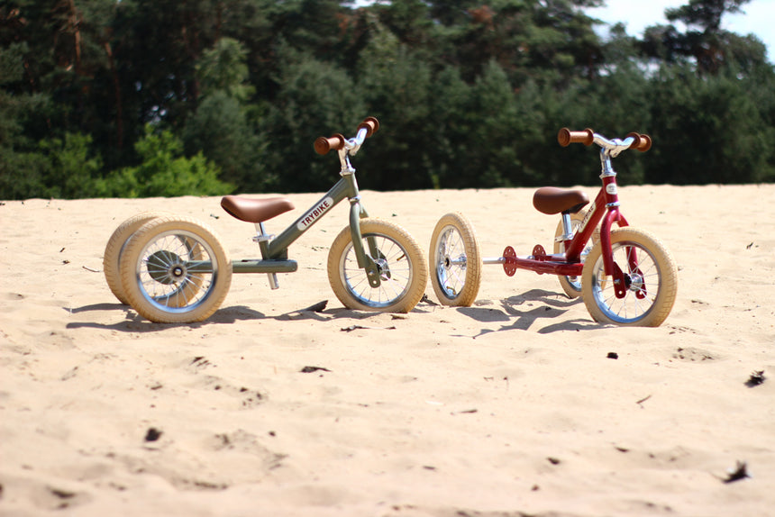 Vintage Red Trybike lifestyle image
