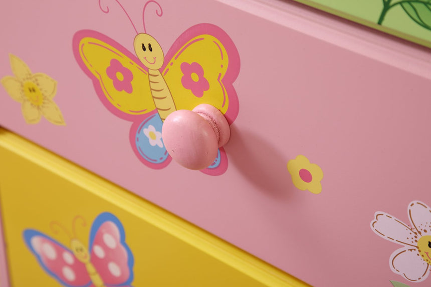 Drawer storage detail on TY10060 kids bedside table