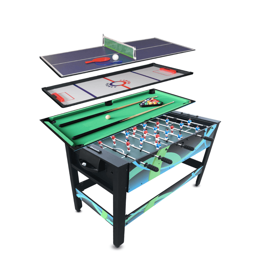 All 4 Kids Jayden 4 in 1 4FT Activity Entertainment Play Pool Table