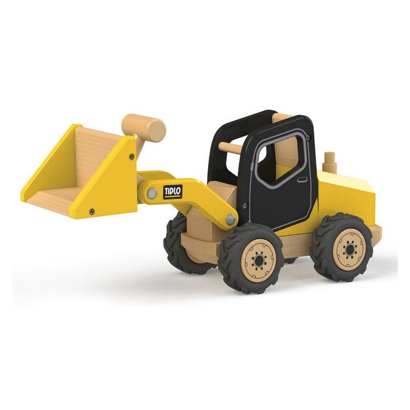 Tidlo Wooden Construction Toy - Front End Loader
