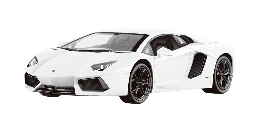 Rastar Licensed 1:10 Radio Control Car - Lamborghini Aventador LP700-4 White