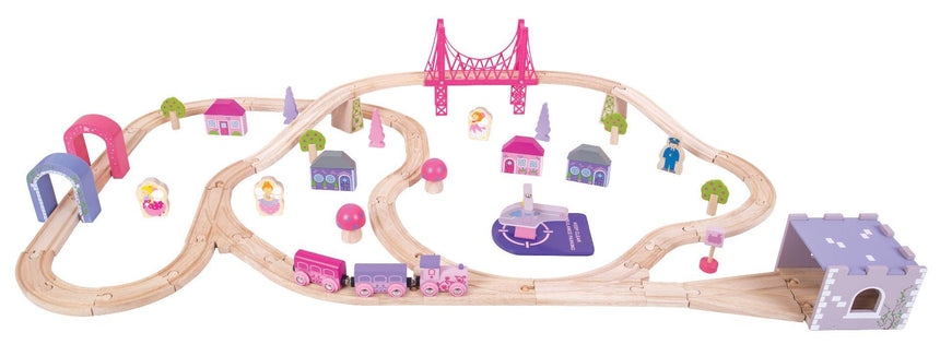 Bigjigs Rail Fairy Town Train Set