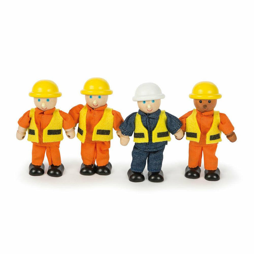 Tidlo Wooden Construction Toy - Builders