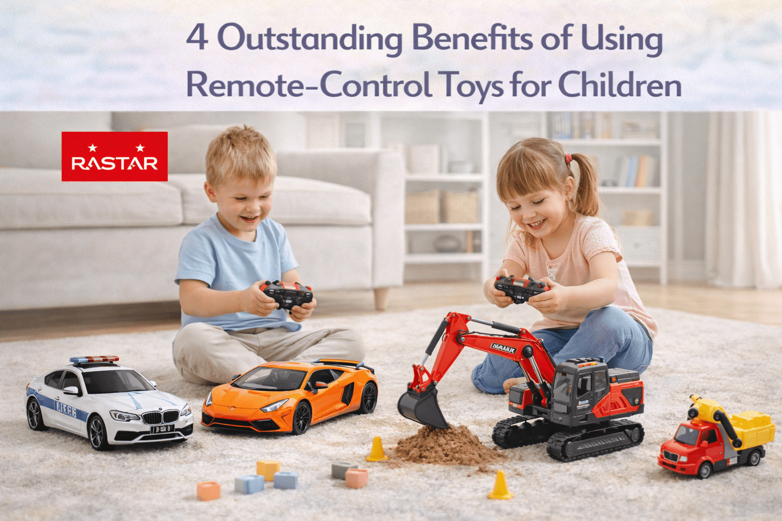 4 Outstanding Benefits of Using Remote-Control Toys for Children