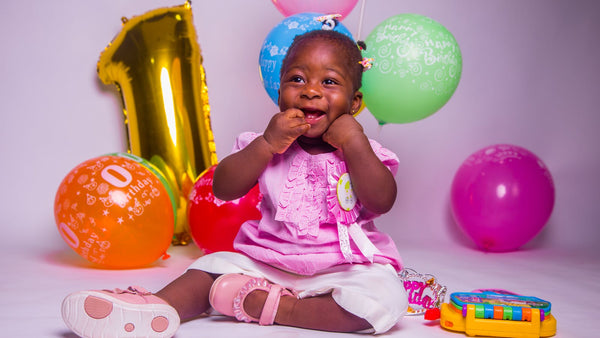 First birthday celebration for a car-loving toddler