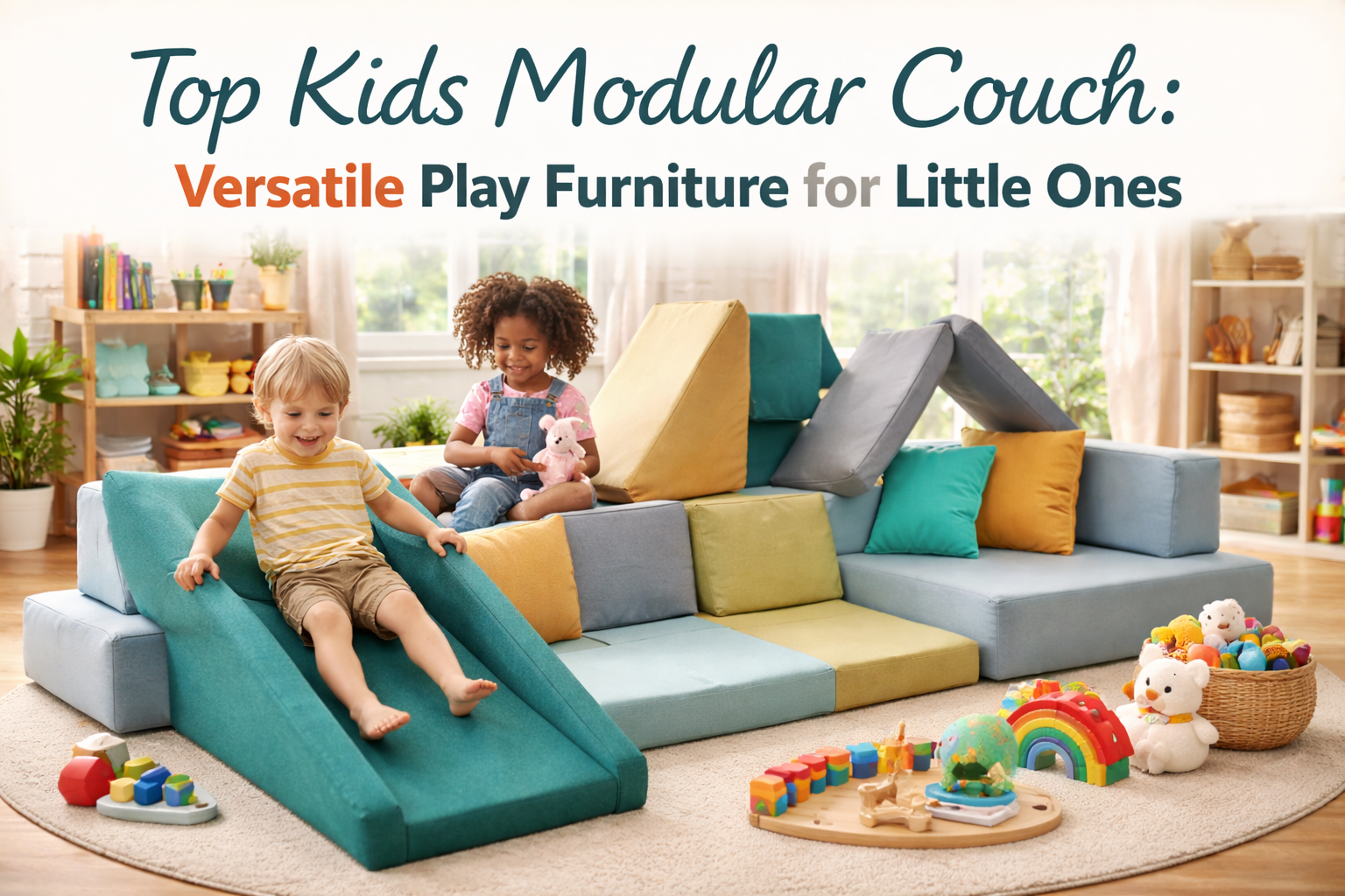 Top Kids Modular Couch: Versatile Play Furniture for Little Ones