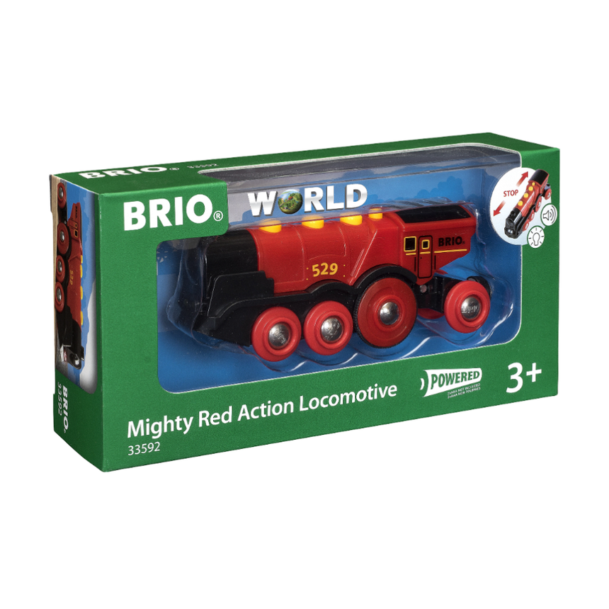 BRIO Mighty Red Action Locomotive