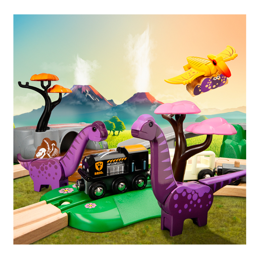 BRIO Dinosaur Adventure Set 21 pieces