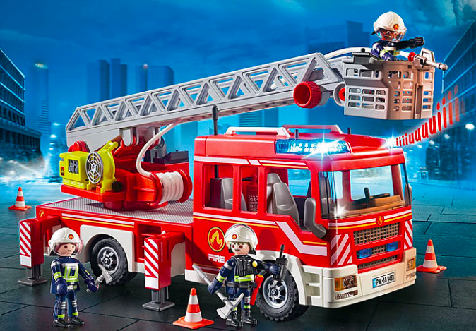 Playmobil Fire Engine with Ladder