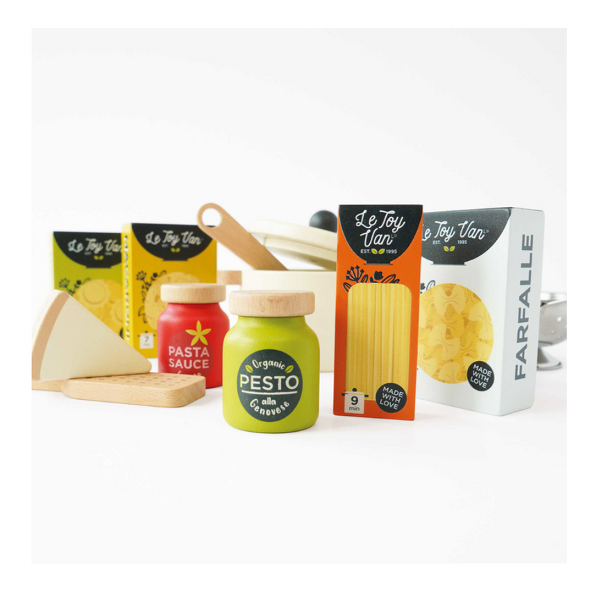 Le Toy Van Organic Pasta Set - 12 Piece