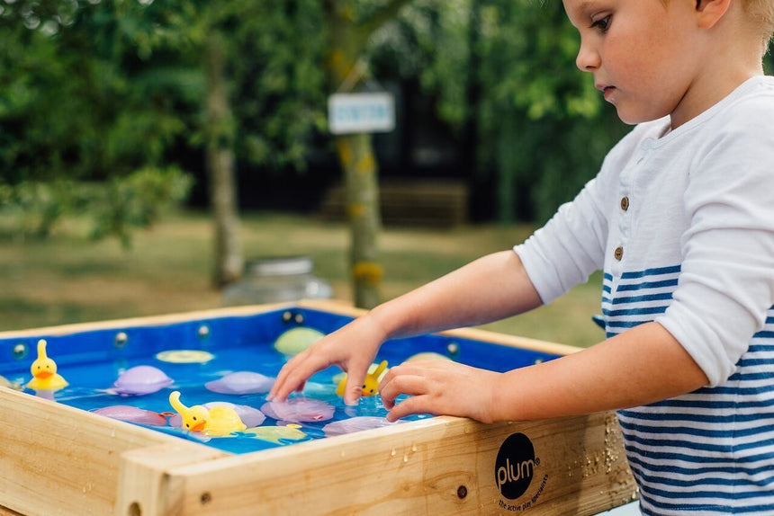 Plum Build and Splash Wooden Sand and Water Table