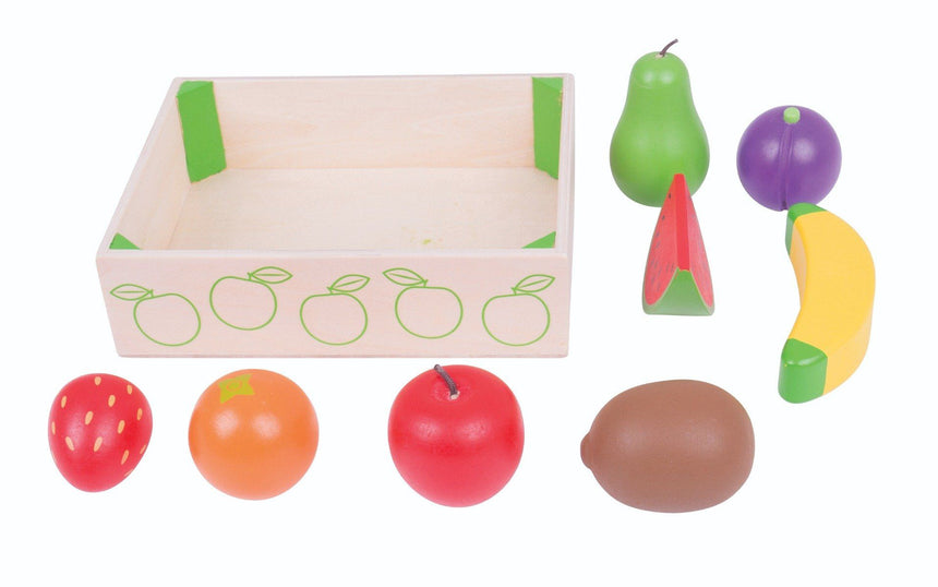 Bigjigs Toys Pretend Fruit Crate