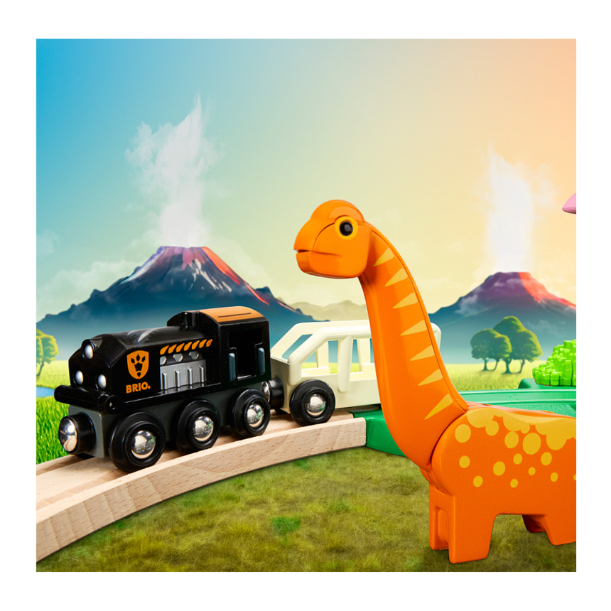 BRIO Dinosaur Circle Set 12 pieces