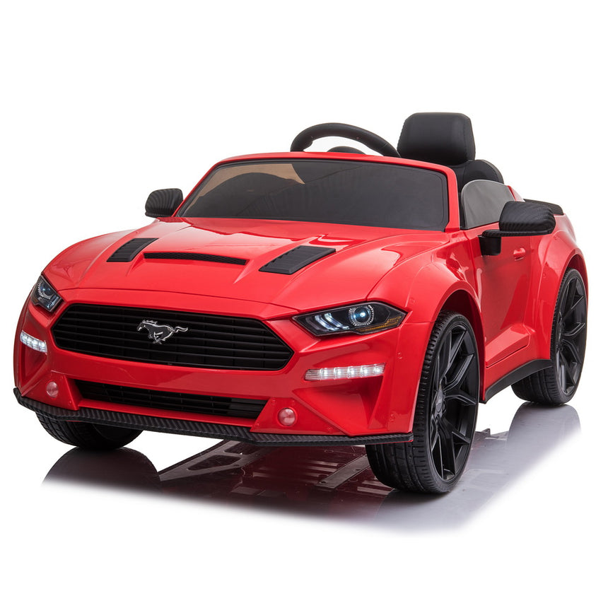 All 4 Kids Licensed Red Ford Mustang Ride On Car