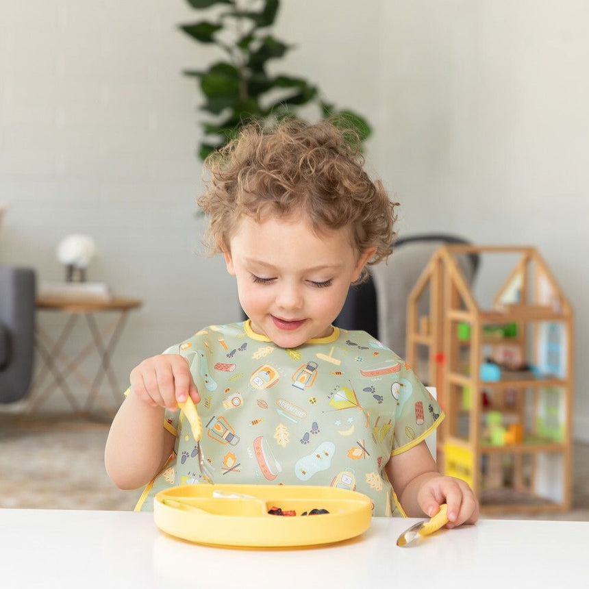 Bumkins Waterproof Junior Bib - Camp Gear