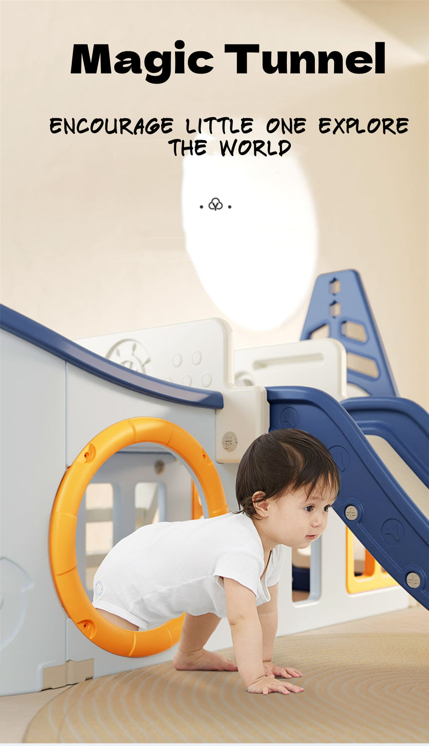 ALL 4 KIDS Hunter Pirate Ship Baby Slider Play Center