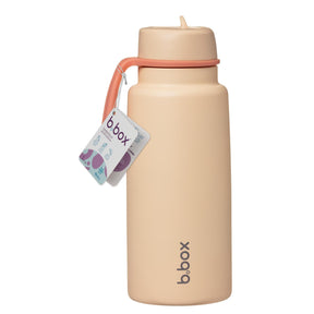 B.Box 1L Insulated Flip Top Drink Bottle - Melon Mist