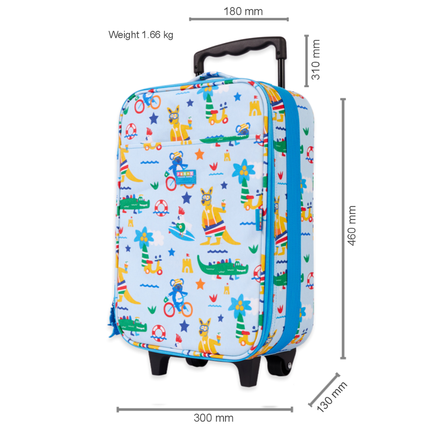 Penny Scallan Kids Wheelie Case Luggage - Kanga Crew