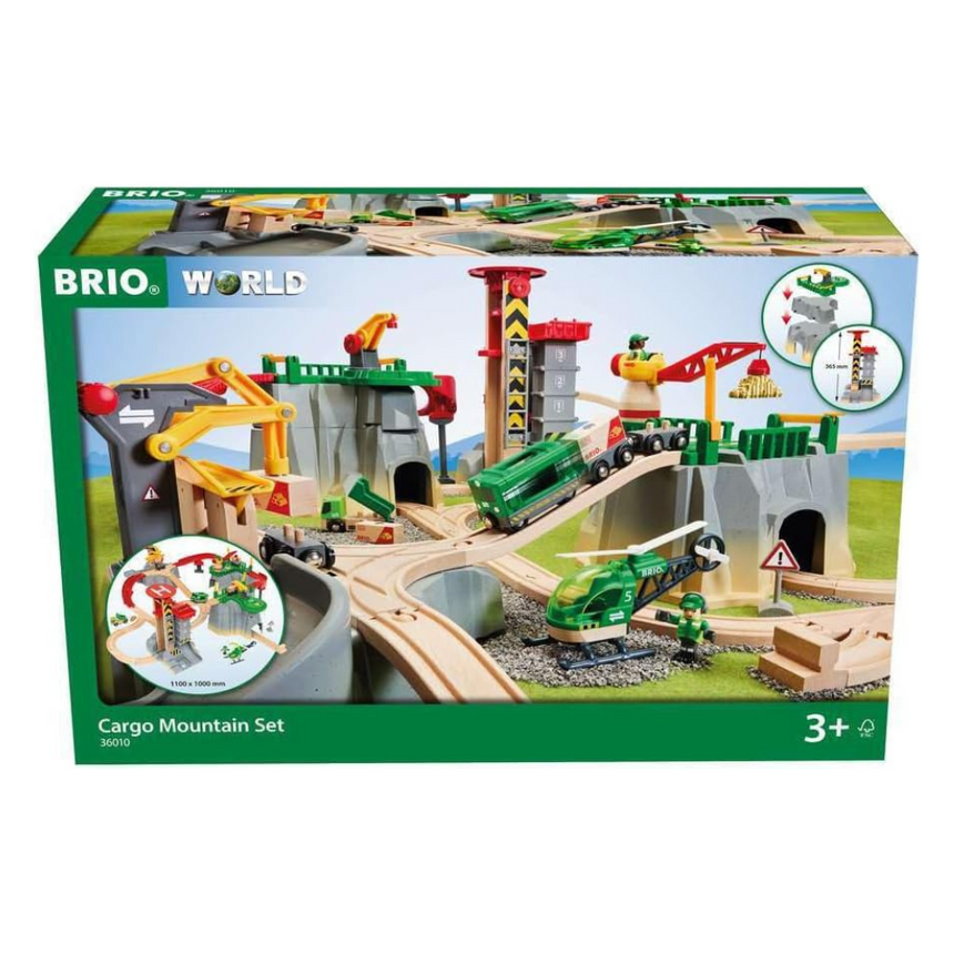 BRIO Cargo Mountain Set 32 pieces