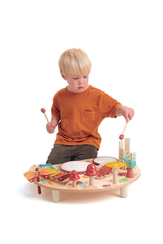 Tender Leaf Toys Wooden Forest Musical Activity Table