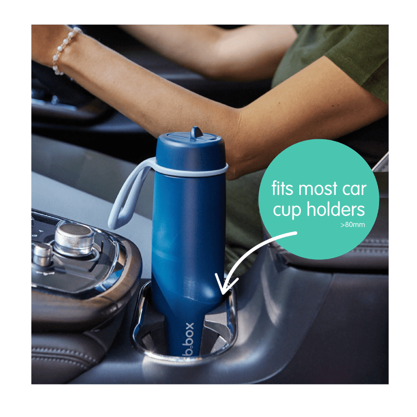 B.Box 690mL Insulated Flip Top Bottle - Blush Crush
