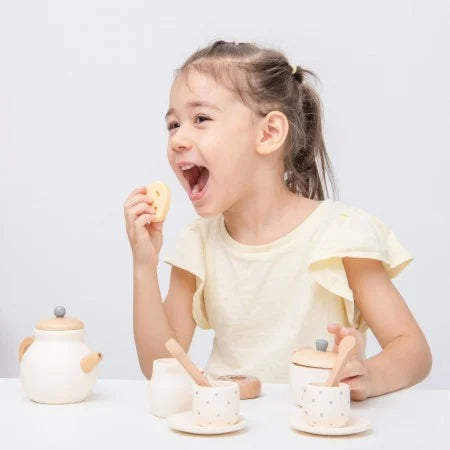New Classic Toys Wooden Tea Set