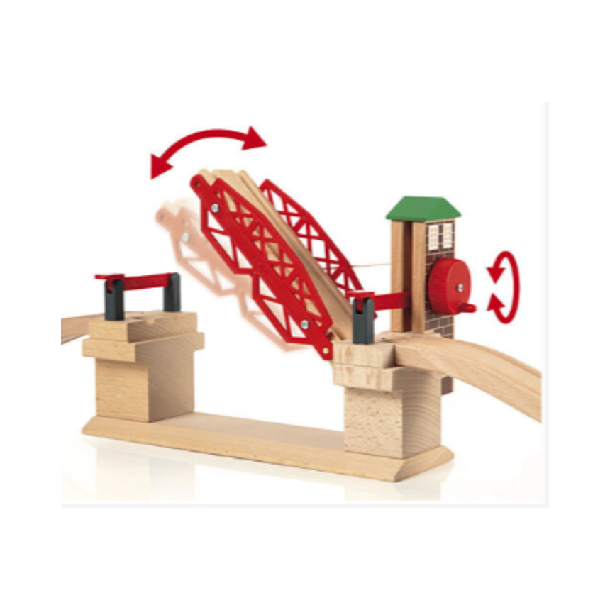 BRIO Bridge - Lifting Bridge 3 pieces