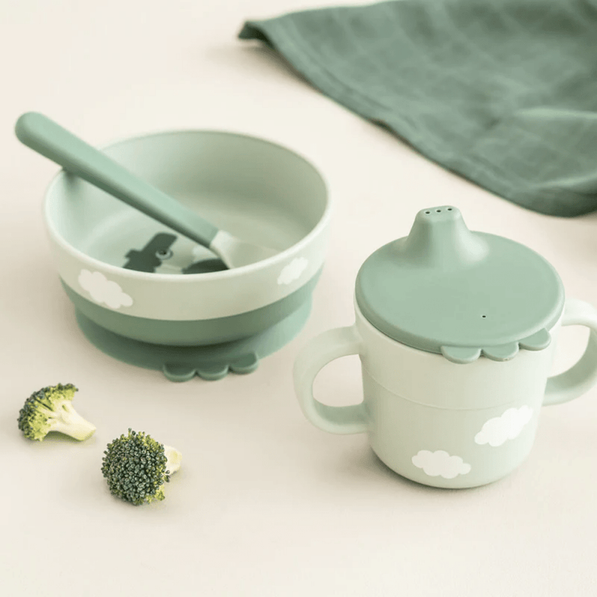 Done by Deer Foodie First Meal Set Green