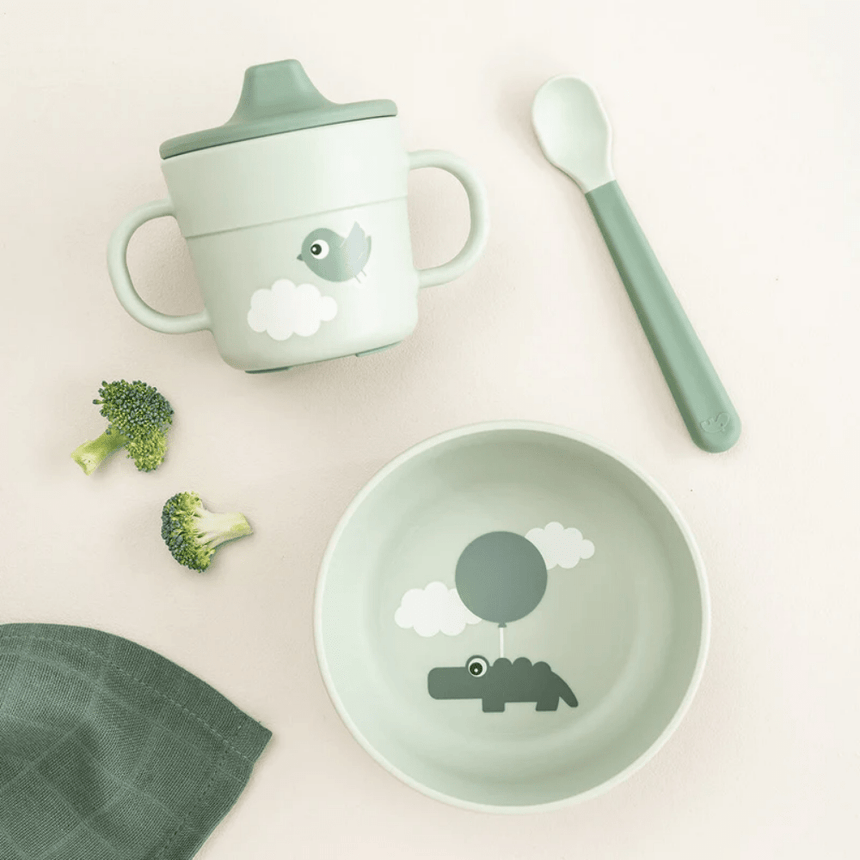 Done by Deer Foodie First Meal Set Green