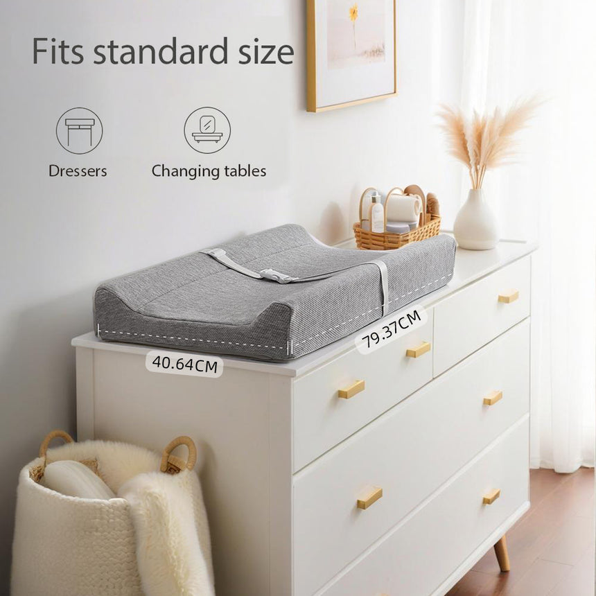 Joy Baby Cotton Cover Waterproof Universal Change Pad - 40 X 80 cm