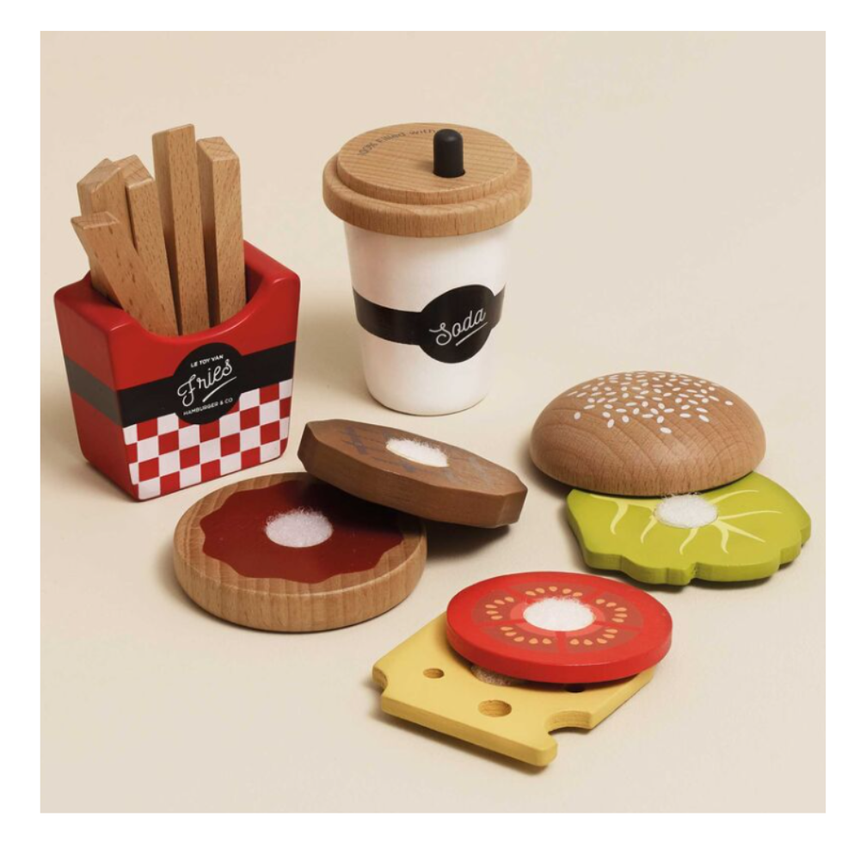 Le Toy Van Hamburger Set