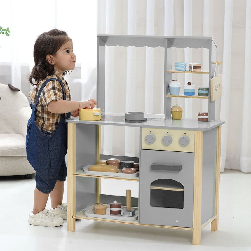 All 4 Kids Nordic Chef Pretend Kitchen & Bakery Station