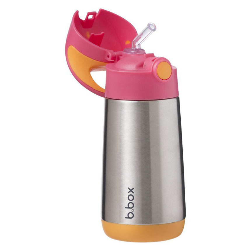 B.Box 350mL Insulated Drink Bottle - Strawberry Shake