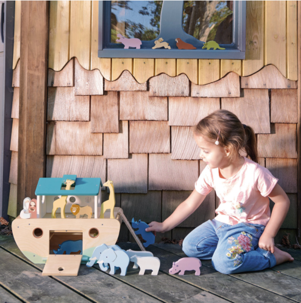 Tender Leaf Toys Wooden Noah's Ark
