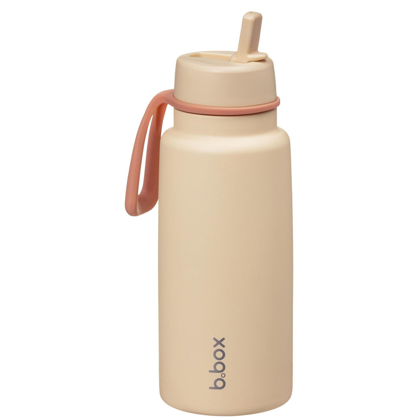 B.Box 1L Insulated Flip Top Drink Bottle - Melon Mist