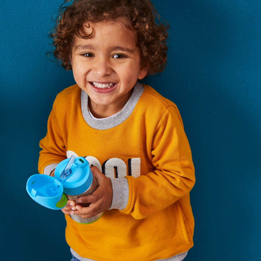 B.Box 500mL Insulated Drink Bottle - Blue Slate