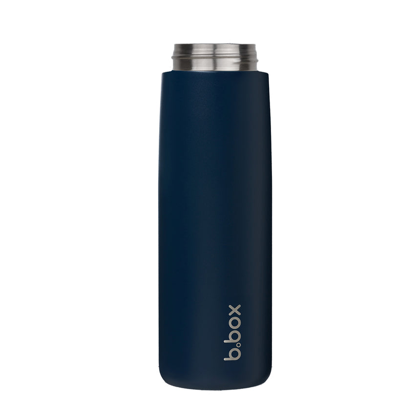B.Box 690mL Insulated Flip Top Drink Bottle - Midnight