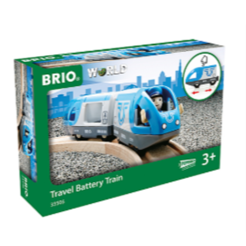 BRIO Travel Battery Train 3 pieces
