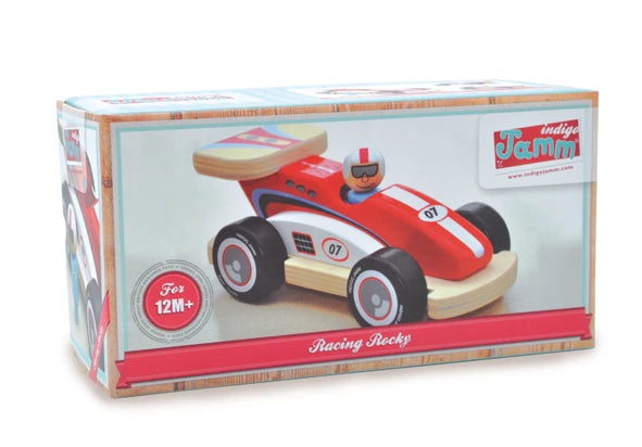 Indigo Jamm Wooden Racing Rocky
