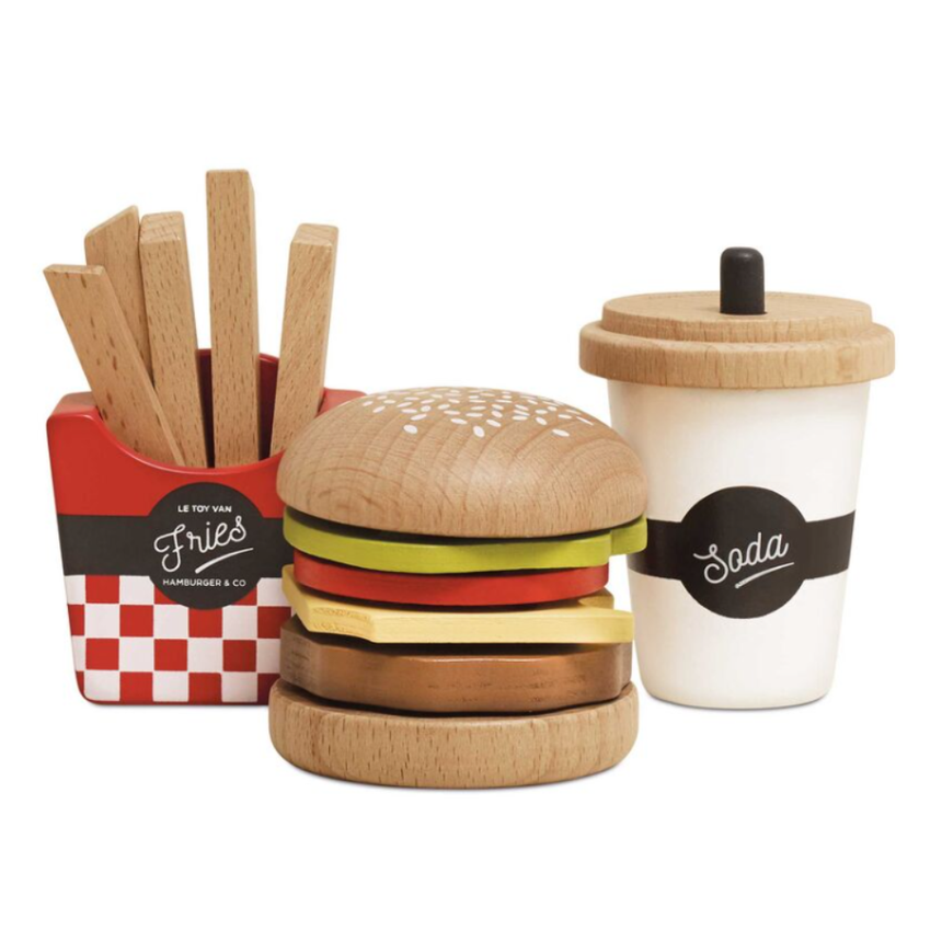 Le Toy Van Hamburger Set