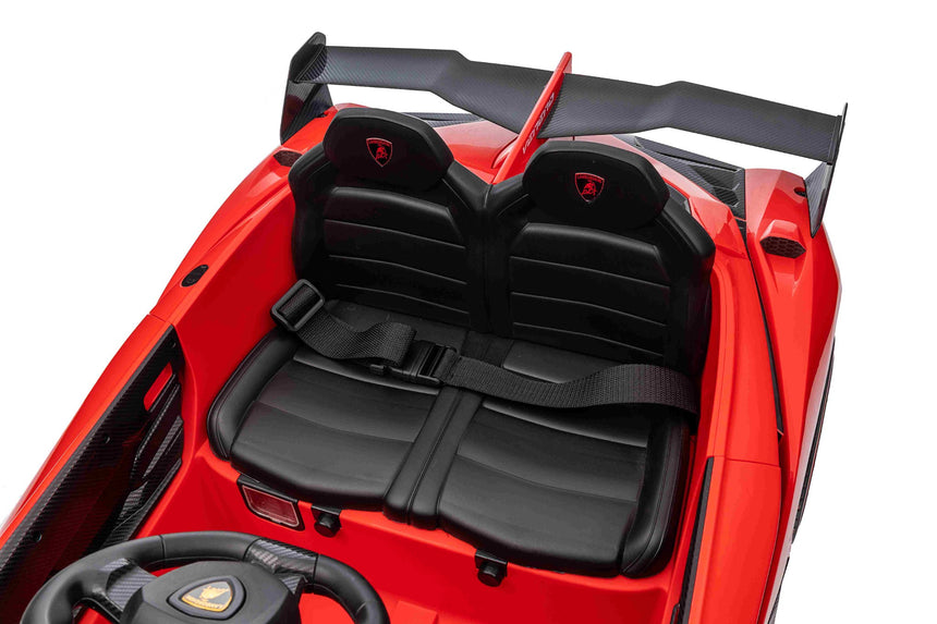 All 4 Kids Licensed Lamborghini Veneno Roadster Electrical Ride on Car - Red