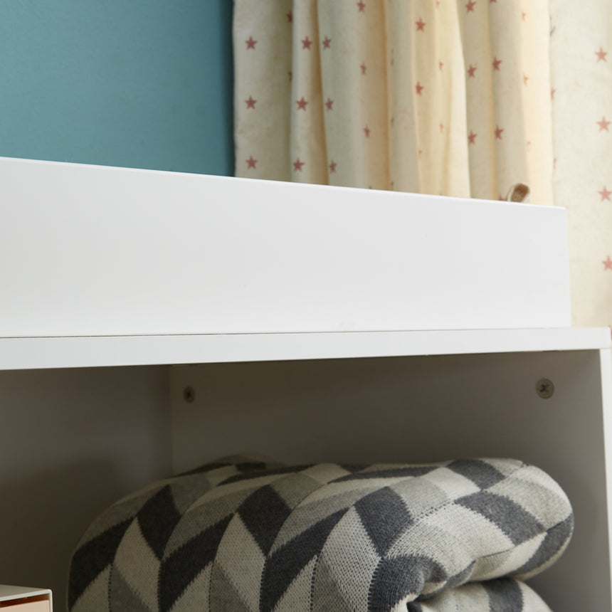 JOY BABY Aurora 2 Drawers Chest of Draw with Change Table - White