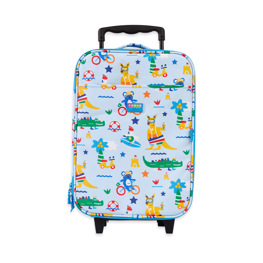 Penny Scallan Kids Wheelie Case Luggage - Kanga Crew